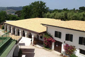 Vista dell'agriturismo Masseria del Borro