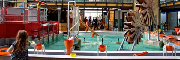 I giochi d'acqua a Explora, il Museo dei Bambini di Roma