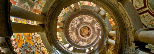 La scala Regia a Palazzo Farnese