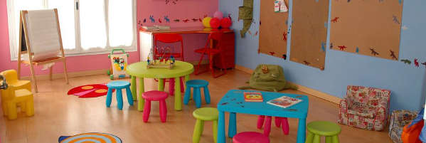 Area bimbi all'Hotel del Bambino