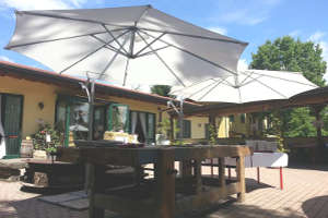Esterno dell'Agriturismo le Cave del Ceppo
