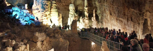Visita guidata alle grotte di Frasassi